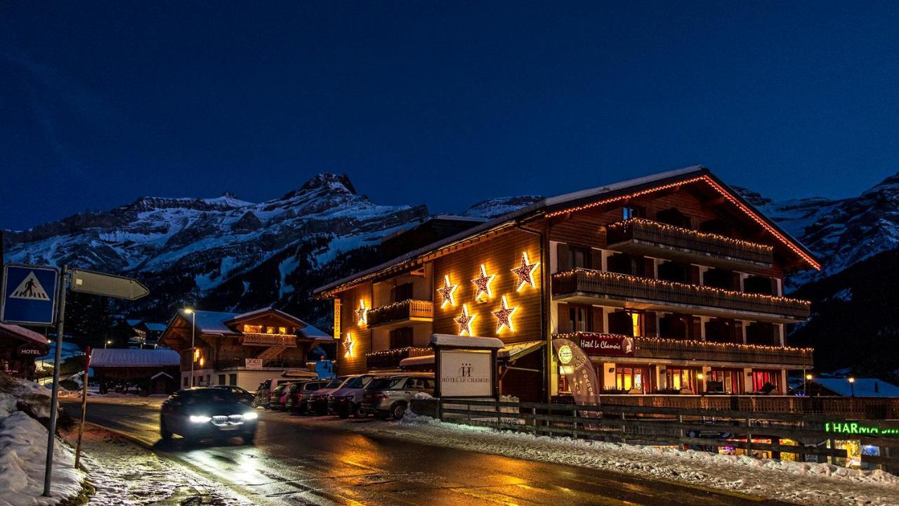 Hotel Le Chamois Les Diablerets Exterior foto