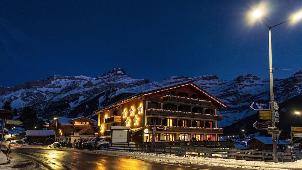 Hotel Le Chamois Les Diablerets Exterior foto