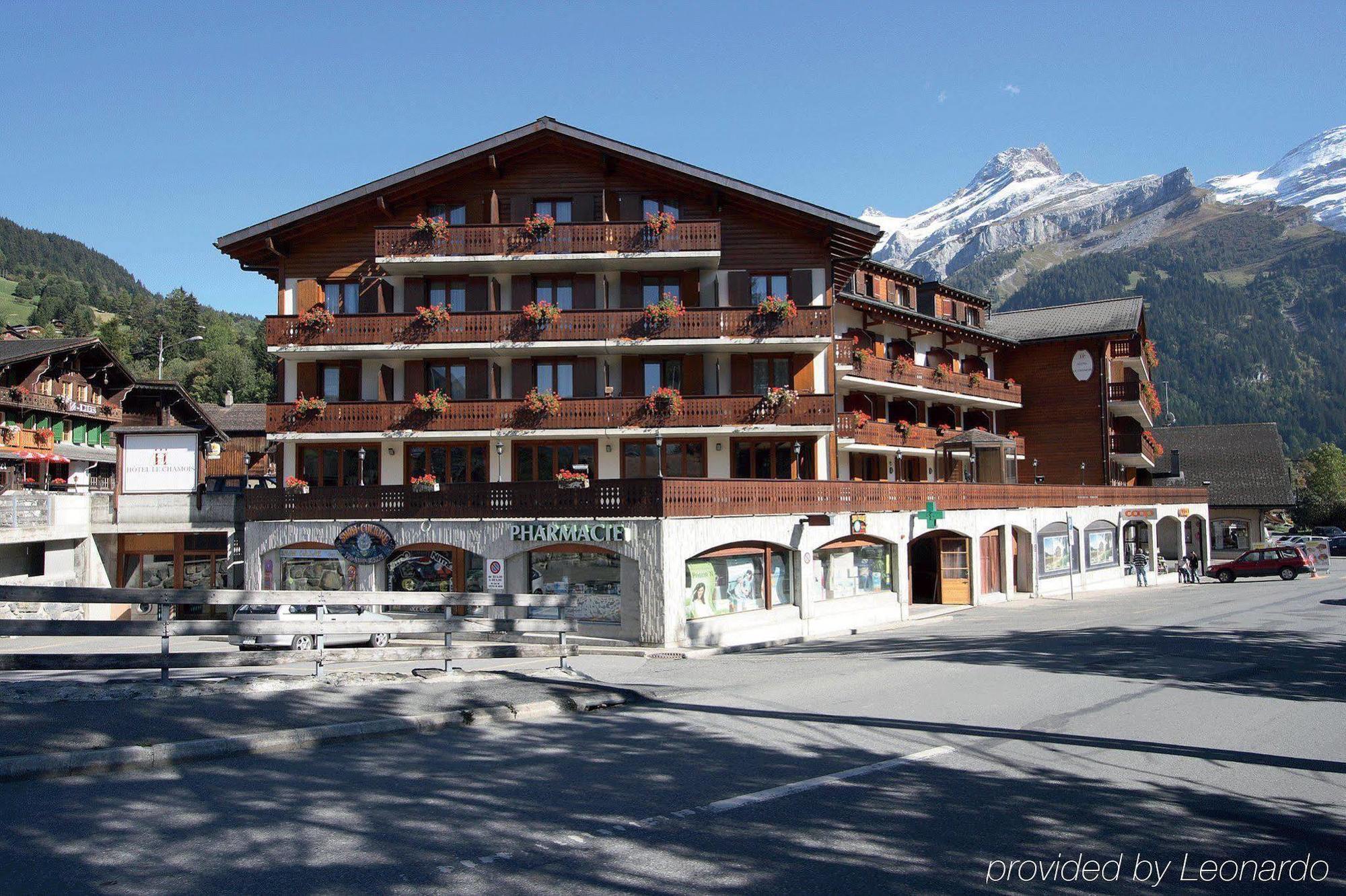 Hotel Le Chamois Les Diablerets Exterior foto